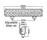108w 17.5" Cree Light Bar Flood 12-24v 9000000256