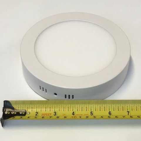 12w LED surface panel round 12-24V  9000000212