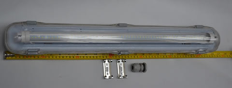 SINGLE LED DECK LIGHT AND IP65 HOUSING 24V DC  1x 9000000246 1x,9000000131